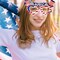 8-Pack 4th of July American Flag Paper Sunglasses, USA Patriotic Party Glasses and Photobooth Props for Independence Day, Memorial Day, Labor Day, and Party Favors